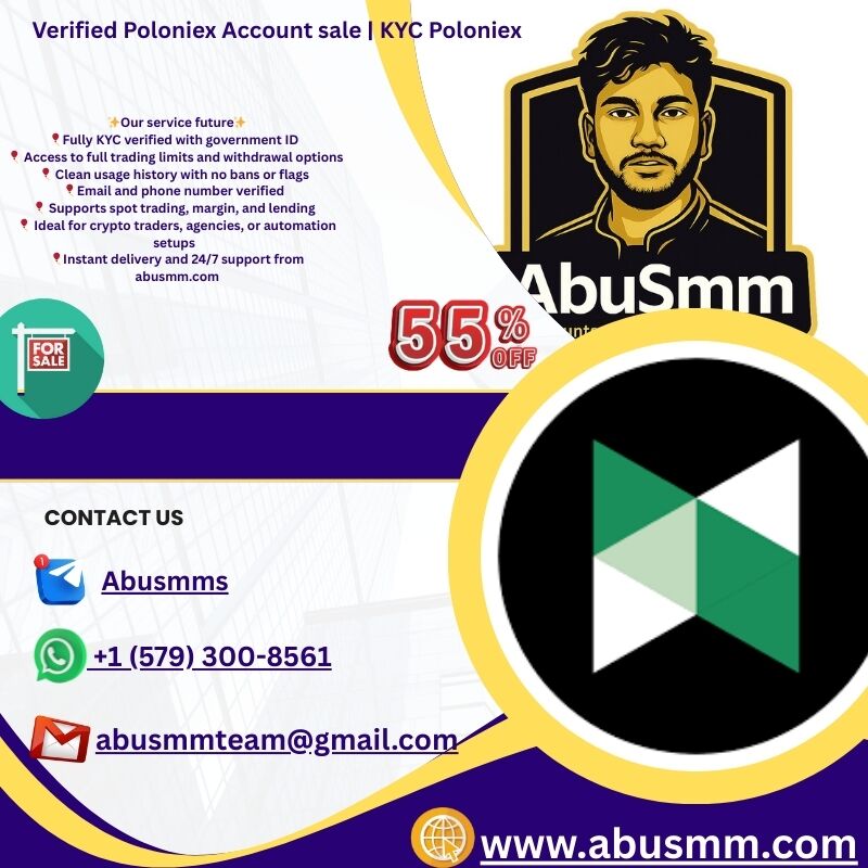 Verified Poloniex Account sale | KYC Poloniex