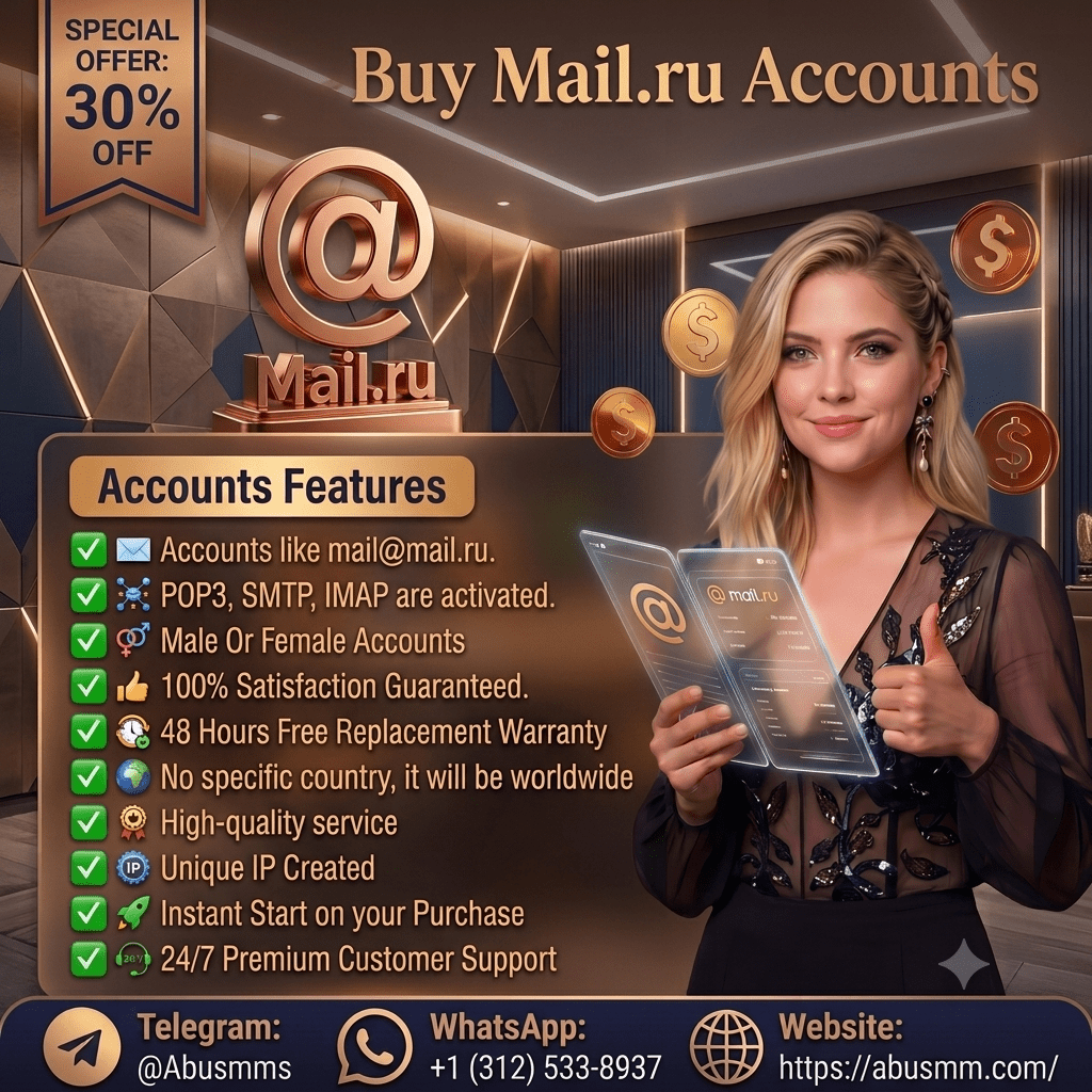 Buy Mail.ru Accounts