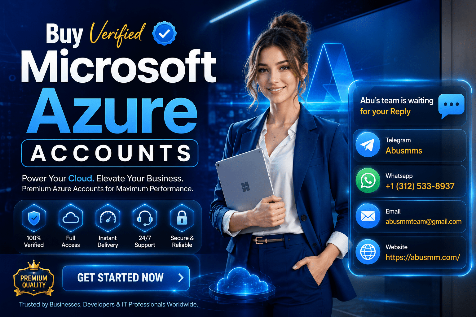 Buy Verified Microsoft Azure Accounts